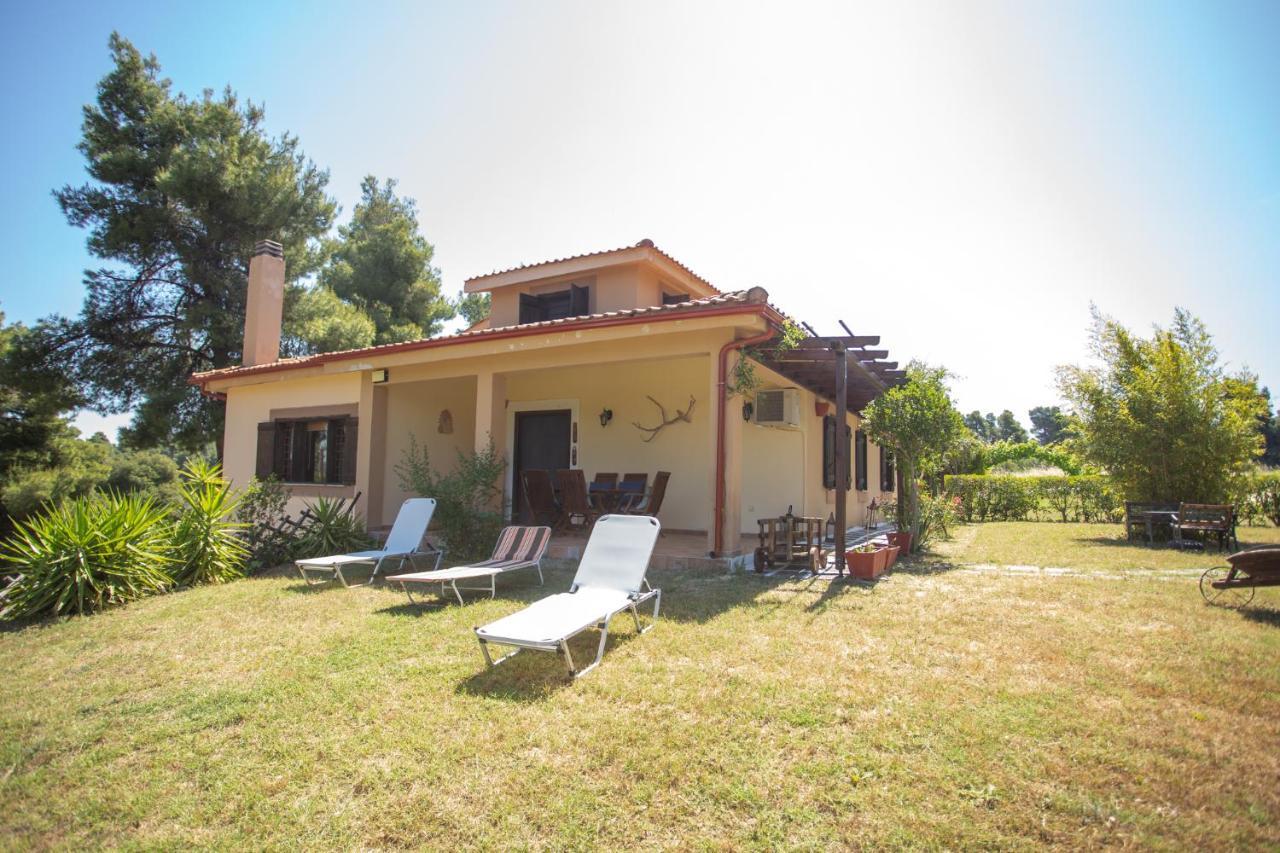 Residence On The Hill Near The Sea Siviri Exterior photo