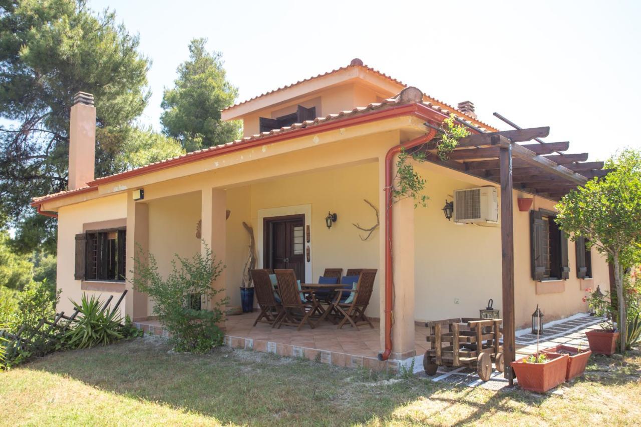Residence On The Hill Near The Sea Siviri Exterior photo